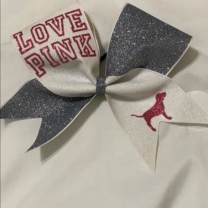 VS pink cheer bow